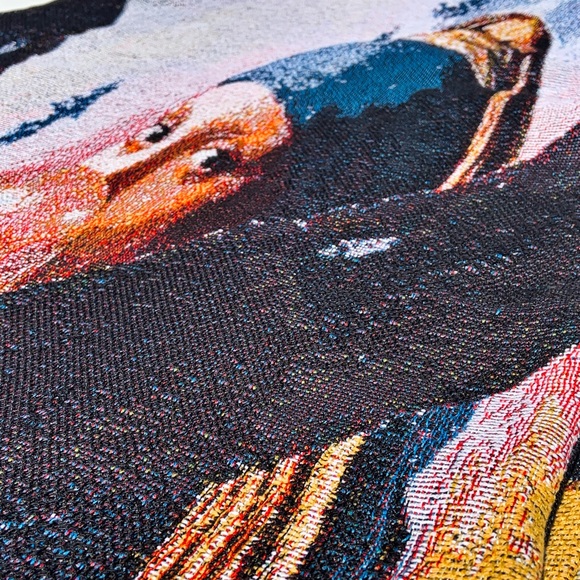 Girl With A Pearl Tapestry Blanket Hoodie - Picture 3 of 7